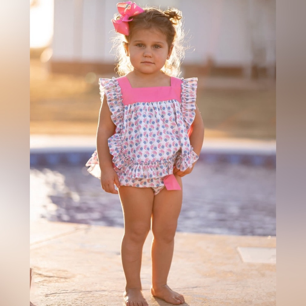 The Yellow Lamb Etta Sunsuit Set
